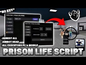 *NEW* 🔥Prison Life Script -/⭐️NO KEY /God Mode /Pastebin Link & Grab All G*n/ Tp All Local and More🏆