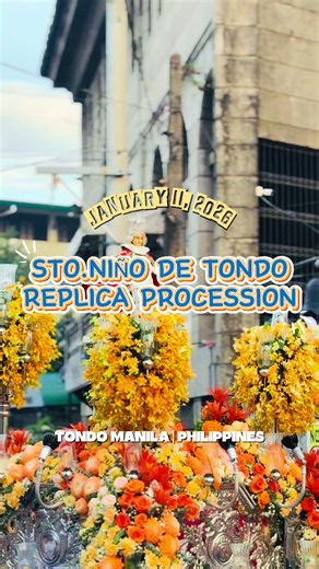 Santo Niño de Tondo Replica Procession 2026