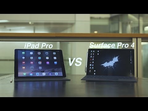 iPad Pro vs Microsoft Surface Pro 4