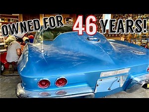 BUYING and DRIVING a 1967 Corvette C2 - STORED and FORGOTTEN..EPIC GARAGE FIND!!