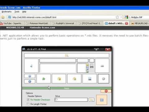 How to fix your NO$GBA Emulator For Heart Gold and Soul Silver Roms American Version