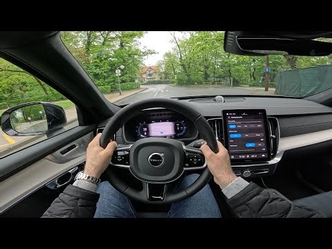 New VOLVO XC90 FACELIFT 2025 - POV test drive (T8 AWD)