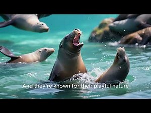 ASMR Video: How Sea Lion navigate in water? #asmrvideo #documentary #stories #animals #beast #funny
