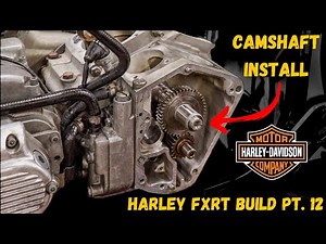 Harley-Davidson FXRT Build (Pt.12) Evolution motor camshaft installation