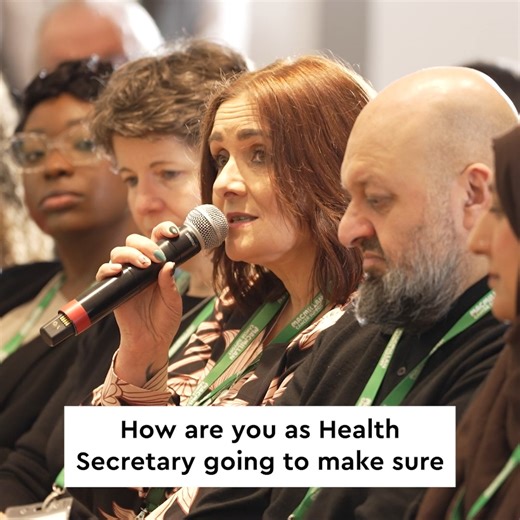 On World Cancer Day, we hosted an insightful conversation between Health and Social Care Secretary, Wes Streeting and broadcaster, Nick Robinson. Over 150 members of the cancer community came together, with hundreds more tuning in online, to ask crucial questions about cancer care in the UK and share their unique experiences. The event brought together people from different communities across the UK, many of whom have reported poor experiences of cancer care. We are committed to helping shape th