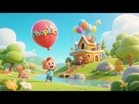 Phonics Balloon Adventure 🎈🔤 | Fun Letter Sounds Song for Kids