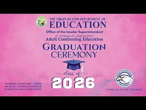 2026 Adult Continuing Education Commencement Program