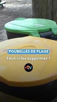 Faut-il supprimer les poubelles de plage ? #plage #poubelle #supprimer #bretagne
