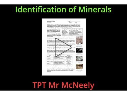 Identification of Minerals Lab Demo Video