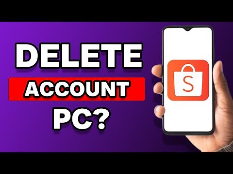 How To Delete Shopee Account In PC