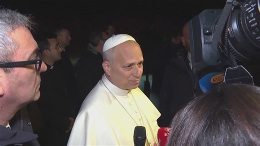 First American Pope celebrates Thanksgiving at Papal Summer Palace, an hour from The Vatican