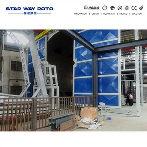 [Hot Item] Quality Shuttle Rotomolding Machine for Rotational Molding, Sea Transportation