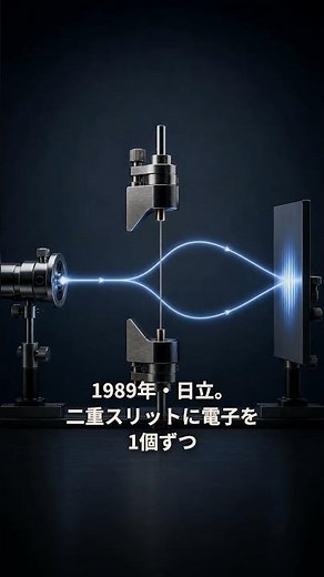 なぜ電子を1個だけ通しても干渉縞ができるのか｜量子力学・30秒物理