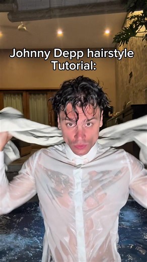 Johnny Depp hairstyle tutorial @BASED | hair style