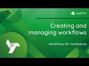 Create and manage your document workflows in Workflows for Confluence