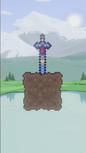 Terraria Enchanted Sword #terraria #terrariaost #3drender #3dmodeling