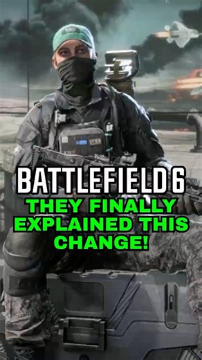 BATTLEFIELD 6 FINALLY EXPLAINED THIS WEIRD CHANGE! #gaming #battlefield6 #battlefield #bf6