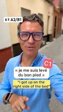 🇫🇷 Easy French : talk about your Monday 😇