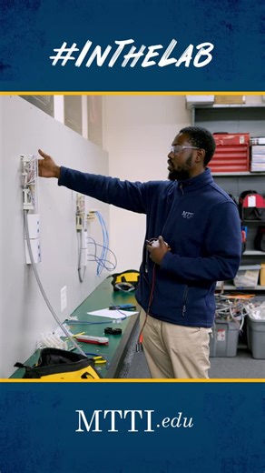 MTTI on Instagram: "This week #InTheLab we stopped by our Computer Service Technician / Network Installer program during Telecom Week! One of our awesome students, Mirly, gave us a look at his project wiring ports for RJ45 Ethernet connections. Next up, the class will take on fiber optic cable work, which requires extreme precision and focus. With a fantastic group of students like this, we know they are ready to rise to the challenge. Keep up the great work everyone! MTTI.edu"