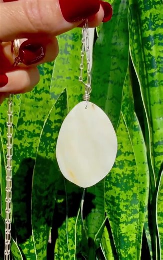 Abalone Necklace in Sterling Silver - Sea Medicine - Brings Joy & Peace - Etsy