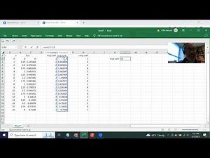 Performing Trapezoidal rule and Simpson's rule via a spreadsheet
