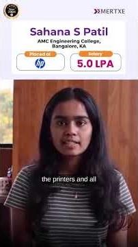 Embedded Systems Course | Success Story of Nagul & Sahana S Patil Placed at Hp