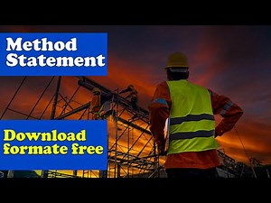 What Is a Method Statement and Why Do You Need One?