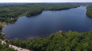 VIDEO: Flying, gliding and swimming in No Name Pond in Lewiston from the air and land on Sunday morning. https://bit.ly/2CWPJlp (Video by Russ Dillingham/Sun Journal) | Sun Journal
