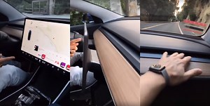 Tesla Model 3 Interior Video Details Multimedia Interface and Air Vents