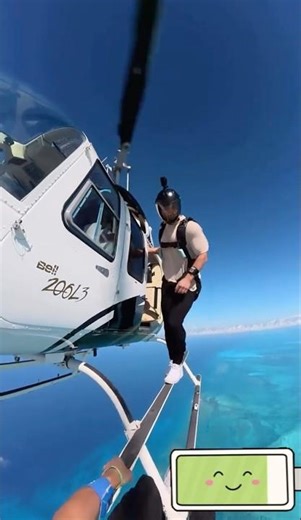 Skydiving from a Helicopter