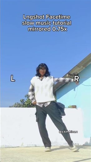 LNGSHOT 'FACETIME' slow Tutorial | HINA | #dance #ytshorts #lngshot #facetime #kpop #hina #tutorial