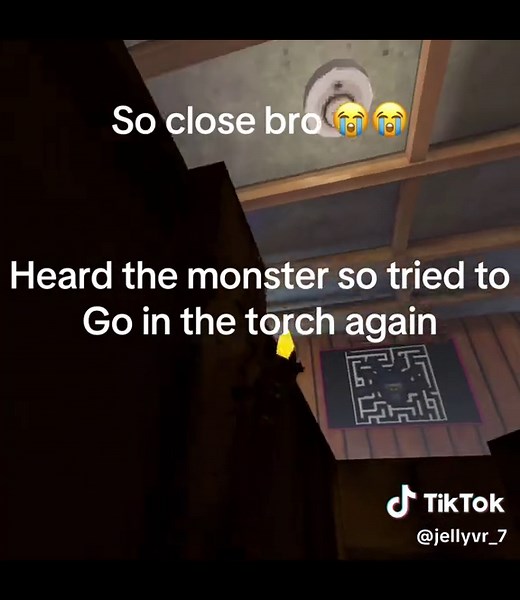 Exploring the Maze in the Basement with Monsters