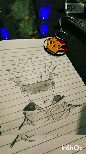 Drawing anime characters for 15 days challenge part 2 #shorts