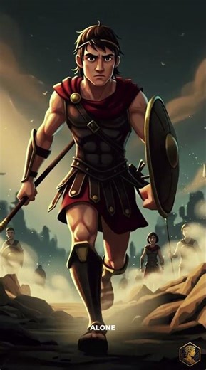 “Achilles Explained as a Cartoon ⚔️🔥 The Greatest Warrior”