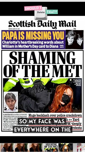 Emily Clarkson on Instagram: "In March last year Patsy Stevenson was arrested at the Sarah Everard vigil and photos of her circulated around the world. As it was announced last week that the MET are bringing more charges against protestors, we asked Patsy to come onto the podcast to share her story and her thoughts on all that has happened since her arrest. We wanted this episode to be a chance to share Patsy’s story in her own words, but it ended up being a lot more than that. We met on Tuesday
