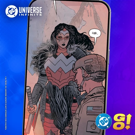 14K views · 153 reactions | DC’s smash hit Absolute Universe comes to DC GO! Absolute Batman, Absolute Wonder Woman, and Absolute Superman issues can now be read in a new and exciting vertical scrolling experience with new issues added monthly. Available in this format exclusively on DC UNIVERSE INFINITE. Start reading the first episode of each of these series for FREE now! https://www.dcuniverseinfinite.com/go DC UNIVERSE INFINITE is not intended for children. | Wonder Woman | Facebook