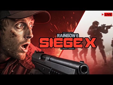 SOLO QUEUE – INSANE CLUTCHES + SWEATY LOBBIES 🔥 | Rainbow Six Siege LIVE