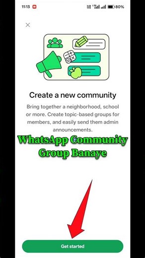 WhatsApp Community Group Kaise Banaye | How to Create WhatsApp Community Group #shorts