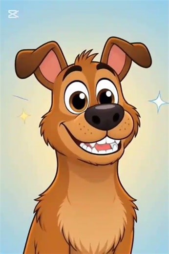Cute Funny Dog Cartoon Animation Funny Cartoon Dog Makes Everyone Laugh