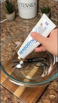 Just put toothpaste on your glasses, and you’ll thank me later!