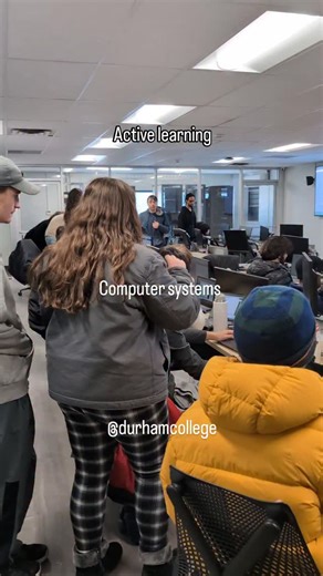 GamerDad on Instagram: "Love active learning and troubleshooting in our networking program @durhamcollege #compsci"