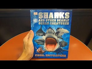 DK SHARKS AND OTHER DEADLY OCEAN CREATURES VISUAL ENCYCLOPEDIA BOOK SHARK BOOKS CLOSE UP INSIDE LOOK