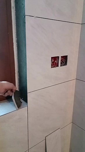 54K views · 284 reactions | How to install windows corner wall tiles fitting | R.k tiles and stone fitting | Facebook