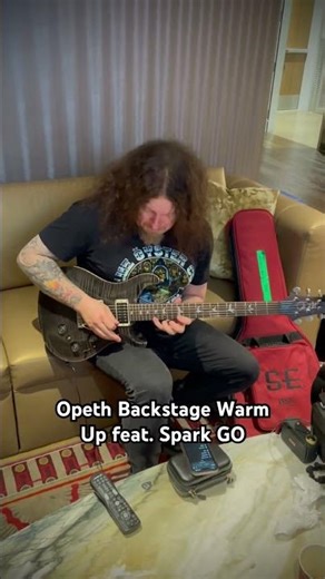 OPETH Backstage Warm-Up feat. Spark GO