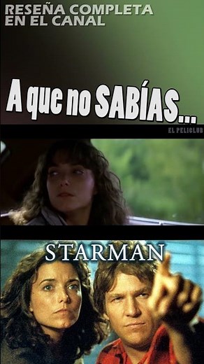 El Oscar que CASI FUE en... Starman (1984) | EL PELICLUB