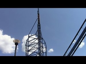 Mr Freeze Reverse Blast off-ride Six Flags St. Louis