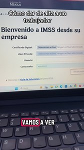 Cómo dar de alta a un trabajador en el IMSS
