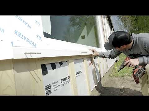 Exterior PVC Trim: Historical Window Sill