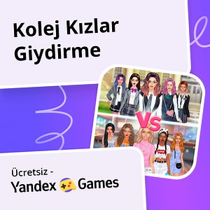 Kolej Kızlar Giydirme - oynayın Yandex Games üzerinde ücretsiz çevrimiçi