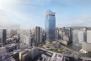 東京駅前に新街区「トウキョウトーチ」。高さ390m「Torch Tower」